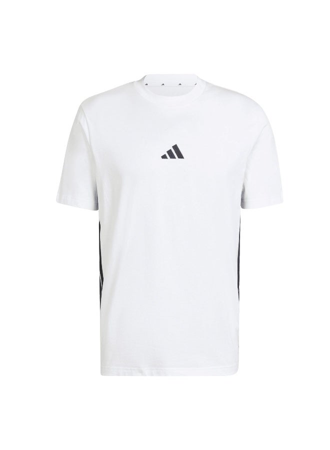 Adidas M 3S Sj T White Training T-Shirts For Men XS - Image 1