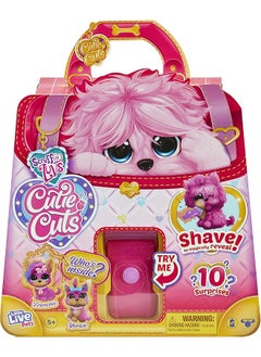 Scruff A Luvs Cutie Cuts Shave Reveal And Style Plush Rescue Pet Pink Puppy