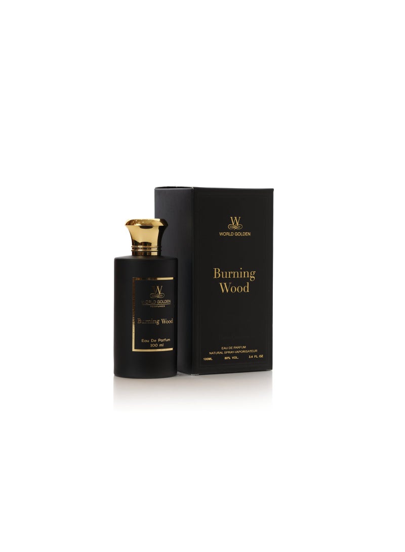 WORLD GOLDEN PERFUMES Enchanting Burning Wood Eau De Parfum - 100ml by World Golden Perfumes | Natural Spray  - Image 1