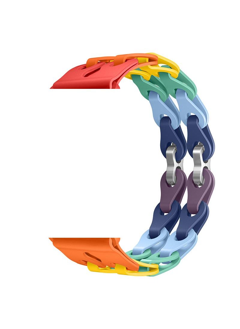 Y&D For Apple 42/44/45/49mm Fashion Hollow Silicone Bracelet Strap  - Image 1