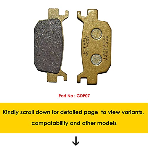 NIKAVI - GDP07 Rear Brake Disc Pad for TNT 300- BENELI 300 - Image 2
