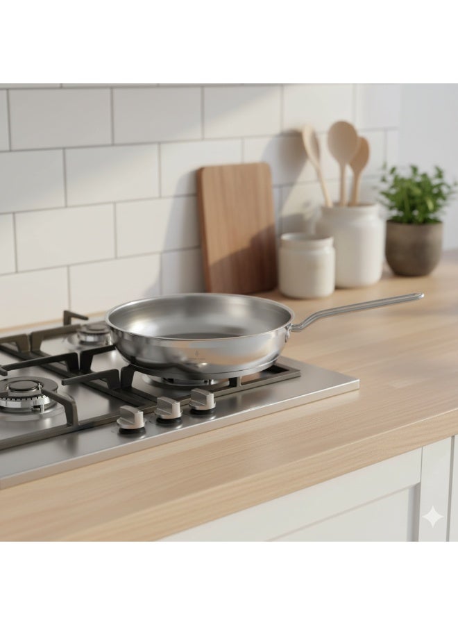 سوفرام طاوة سوفرام استيل تركي مقاس 28 سم - Image 5