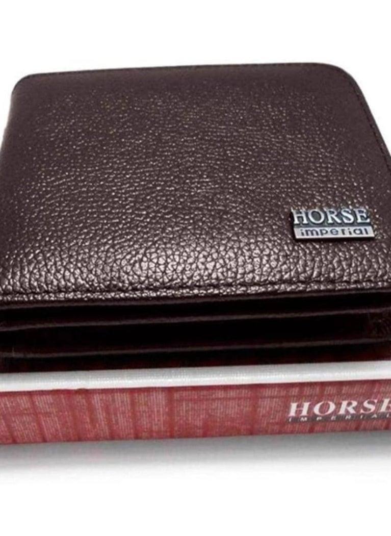 Imperial Horse Genuine Leather Wallet - Brown - pzsku/Z6F5DF65E15041CA05A54Z/45/_/1729586192/31434309-775d-438c-be5c-9ed5c976ed7e