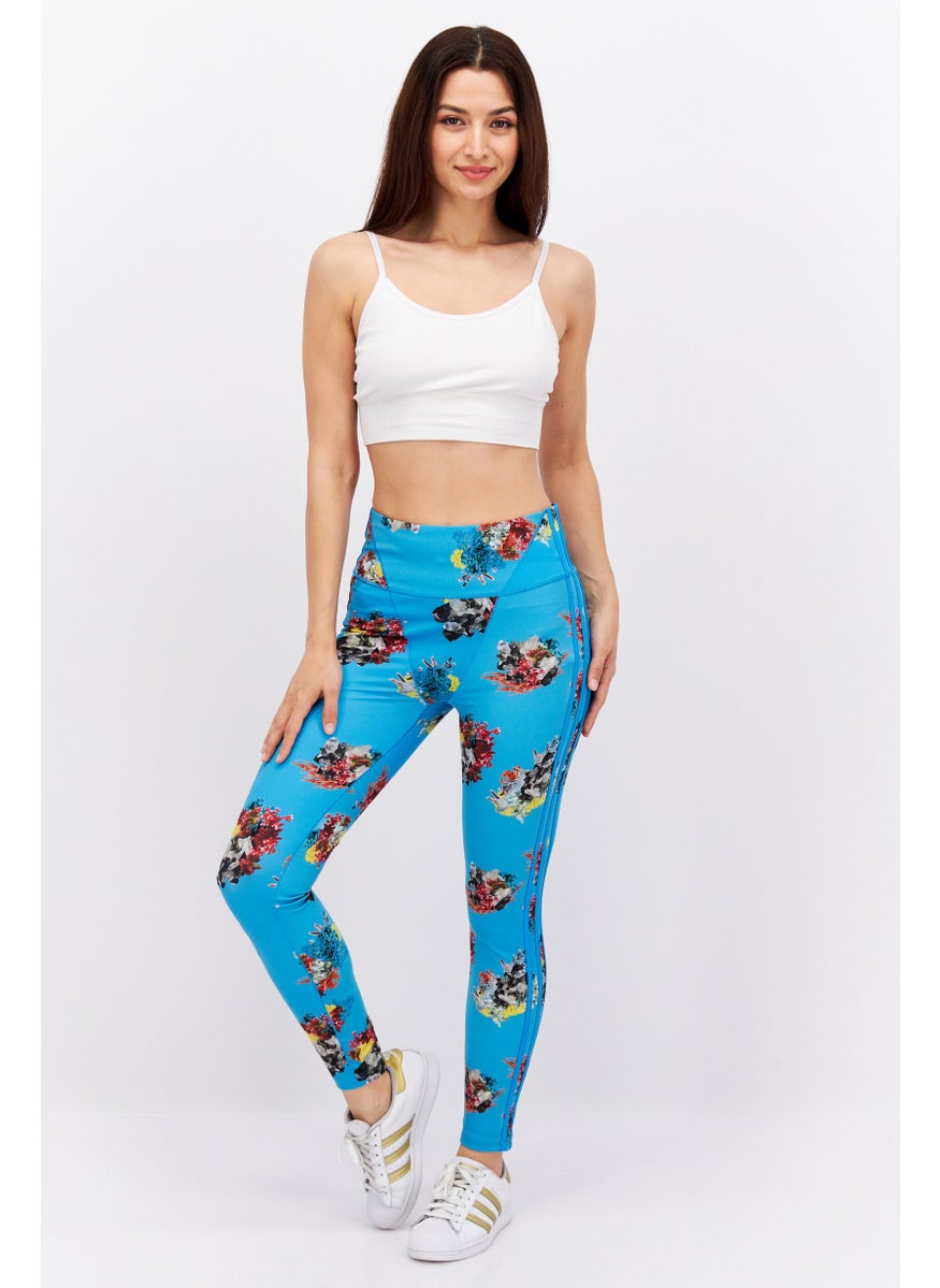 Adidas Adidas x Ivy Park Women Sportswear Fit Training Tights, Blue  - Image 2