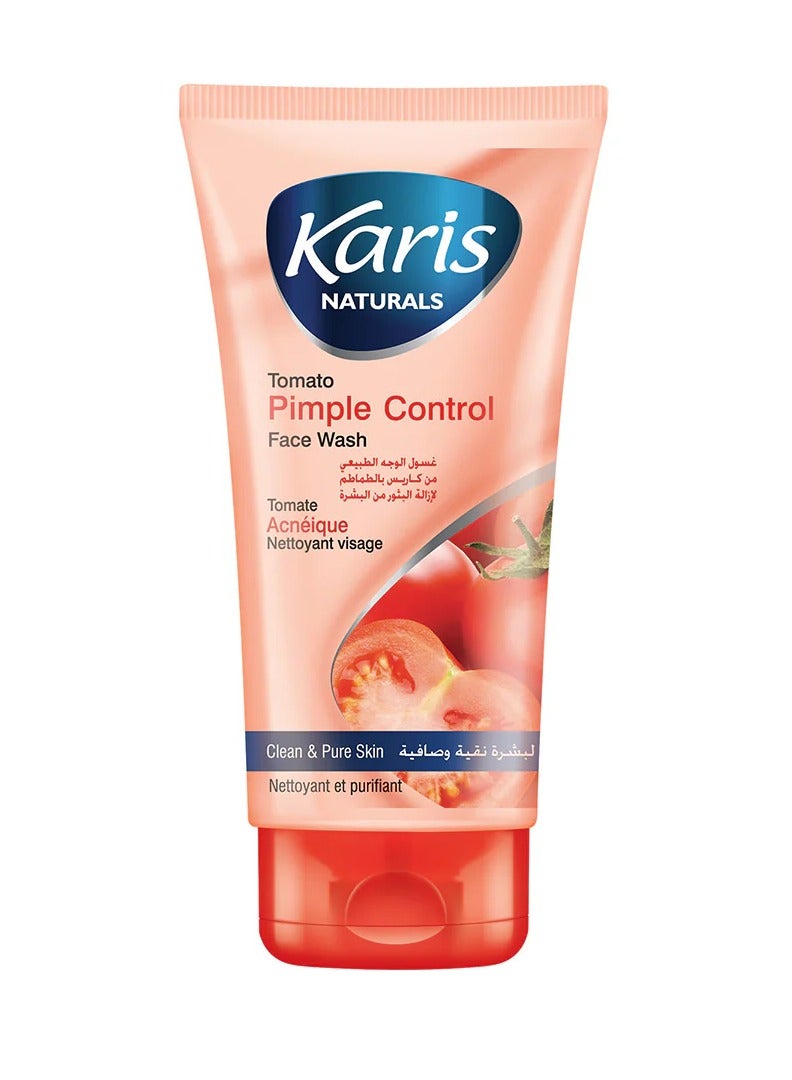 KARIS 2Pcs Karis Pimple Control Face Wash ,Tomato , 150ml - Image 2