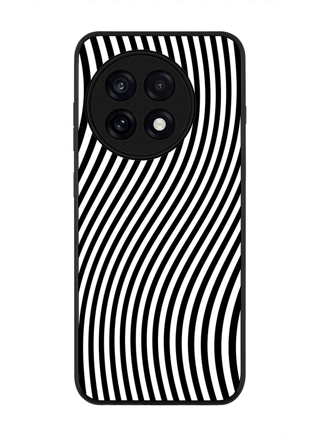 Stylizedd For OnePlus 13R / Ace 5 Pro Case,Slim fit Camera Protection, Shockproof Thin Phone cover  - Zebra Lines