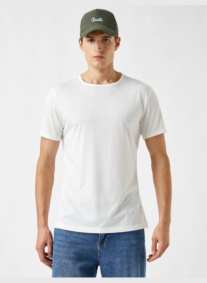 KOTON Standard Fit Basic T-Shirt