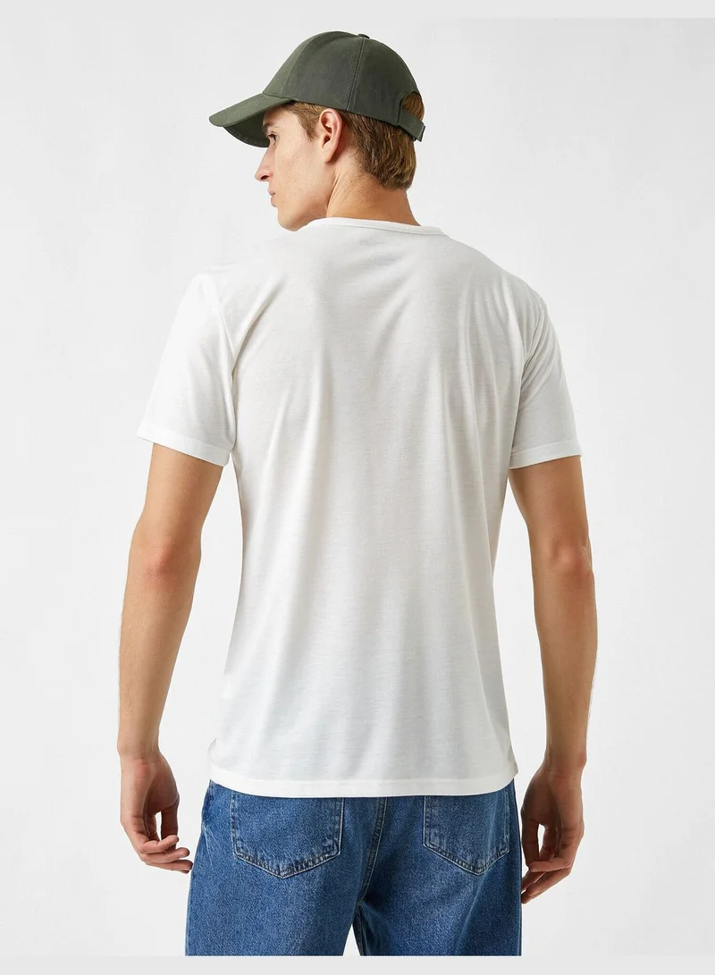 KOTON Standard Fit Basic T-Shirt