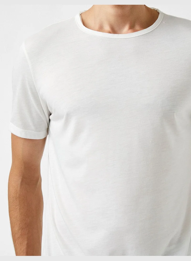 KOTON Standard Fit Basic T-Shirt