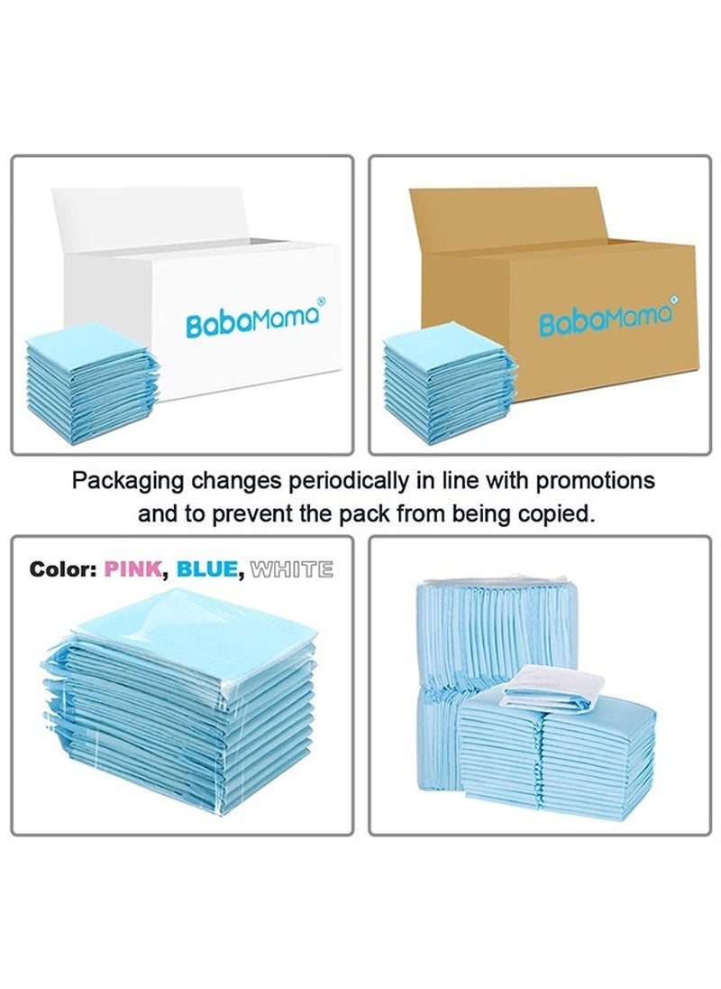 Babamama - Disposable Changing Mats, 225 Counts, Soft Waterproof Mat, Portable Leak Proof Changing Mat, New Mom Leak-Proof Under pad, Mattress Table Protector Pad - Image 1