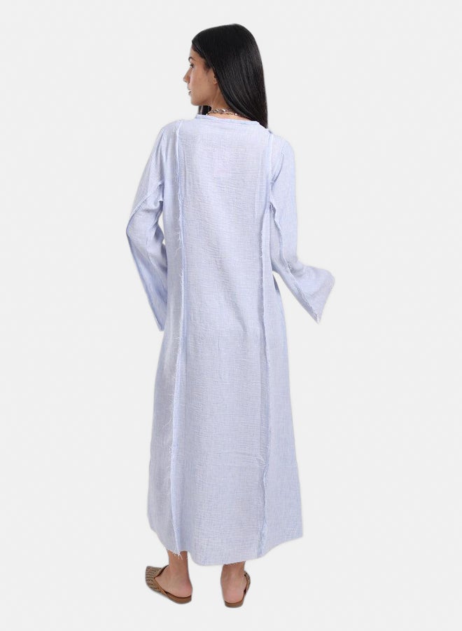 Carina Plunge V-Neck Beach Dress - Image 3