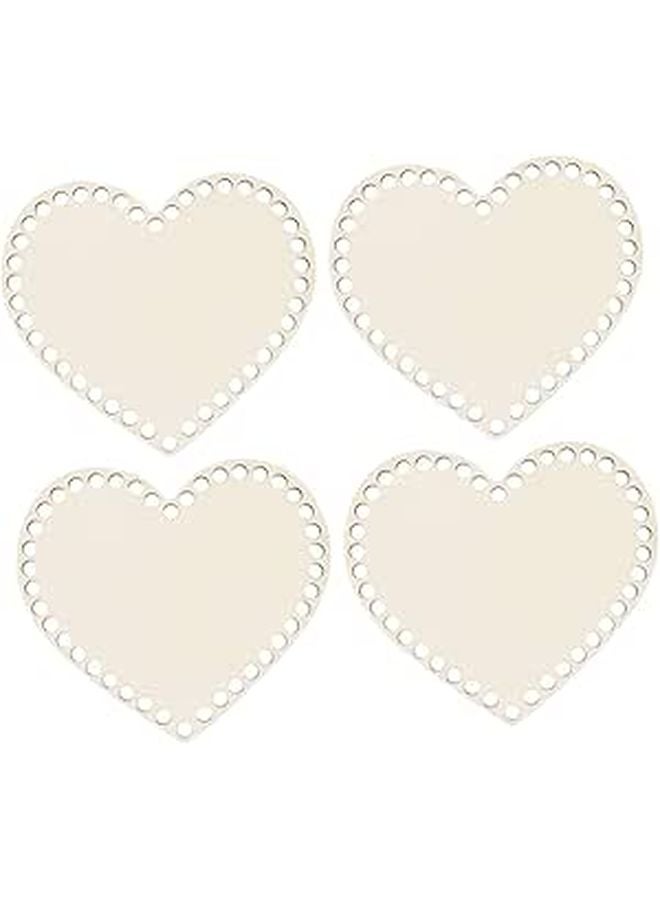 4Pcs Crochet Bag Base Set DIY Basket Bottom Shaper Knitting Craft Kit - Image 1
