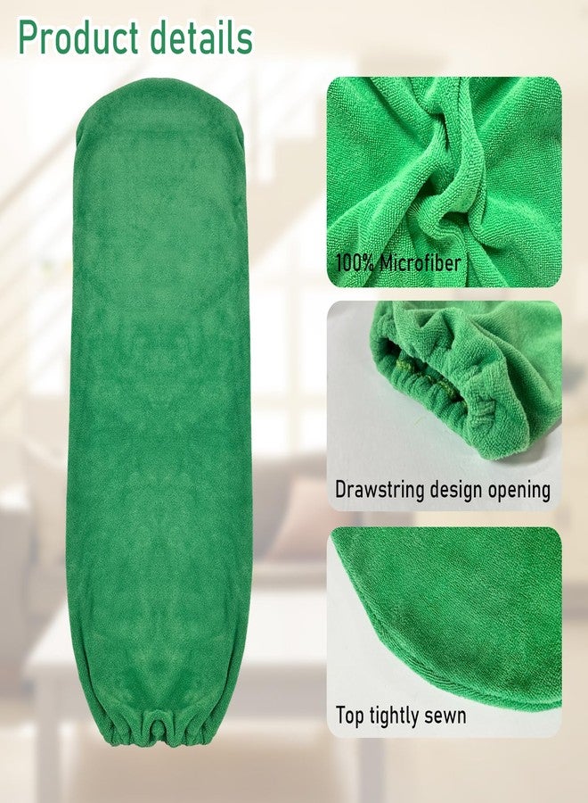 Hlimior 4 PCS Ceiling Fan Duster Kits,100% Microfibre Fan Blade Cleaner for high Ceiling Fan Blades.Machine Washable and Reusable,Includes 2 Ceiling Fan dusters and 2 Microfibre Towels - Image 3