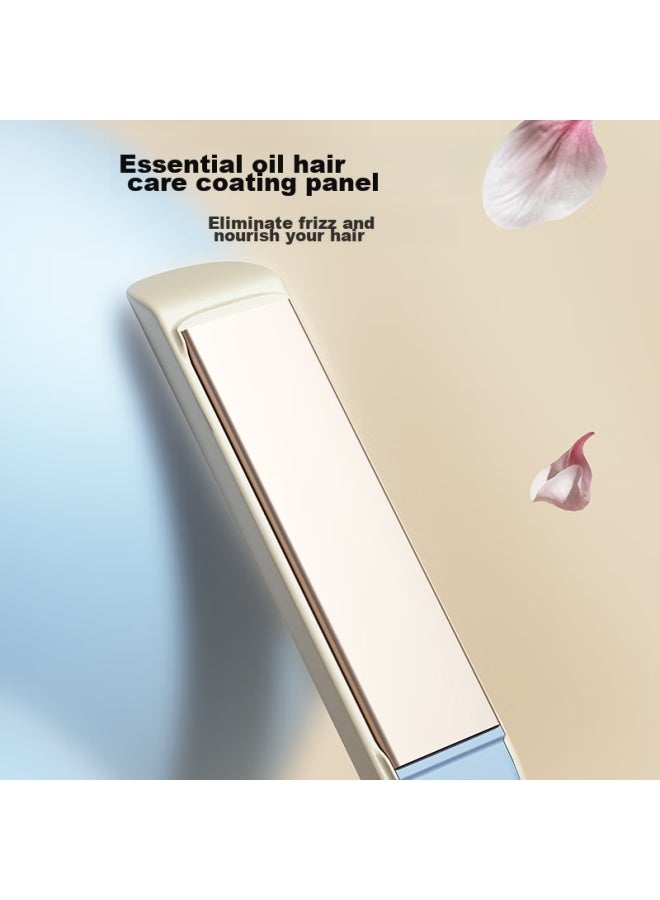 Riwa Hair Straightener For Dormitory, Portable For Travel, Negative Ion, Curling And Straightening Dual-use, Mini Dorm Low-power Bangs Straightener, Gift, Rb-8150 - Image 2