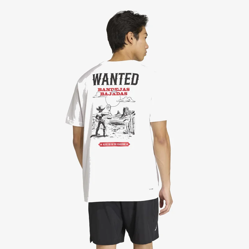 Adidas  PADEL WANTED GRAPHIC T-SHIRT for Men | Best Price UAE