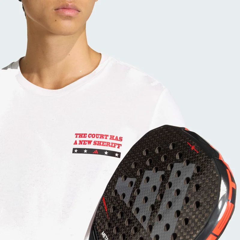 Adidas  PADEL WANTED GRAPHIC T-SHIRT for Men | Best Price UAE