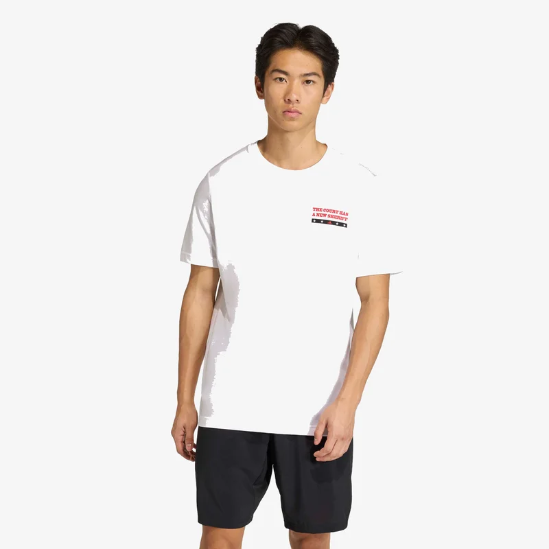 Adidas  PADEL WANTED GRAPHIC T-SHIRT for Men | Best Price UAE