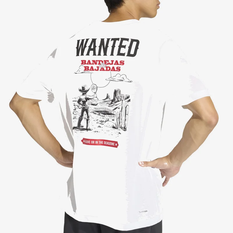 Adidas  PADEL WANTED GRAPHIC T-SHIRT for Men | Best Price UAE