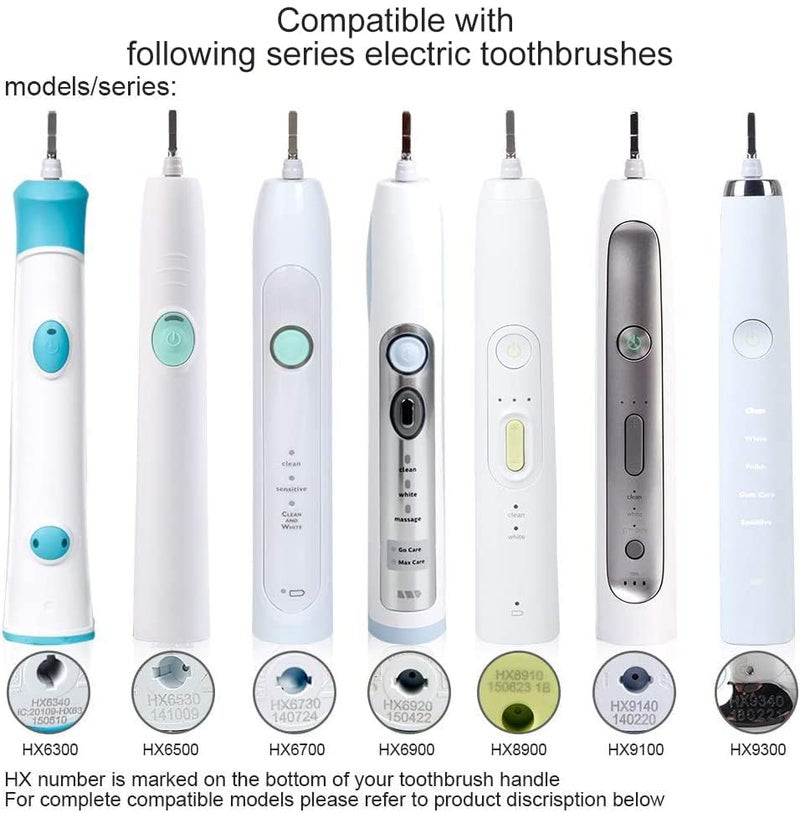 Creative.C Electric Toothbrush Link Rod Parts Replacement for Philips HX9340 HX6730 HX6930 HX6530 HX6321 HX6731 HX6962 HX8911 HX9331 HX9362 HX9372 HX9352 Models, Metal Shaft Vibrating Tip Replacement Parts - Image 5