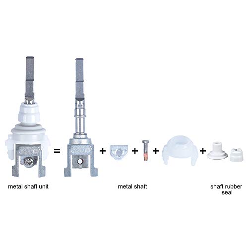 Creative.C Electric Toothbrush Link Rod Parts Replacement for Philips HX9340 HX6730 HX6930 HX6530 HX6321 HX6731 HX6962 HX8911 HX9331 HX9362 HX9372 HX9352 Models, Metal Shaft Vibrating Tip Replacement Parts - Image 3