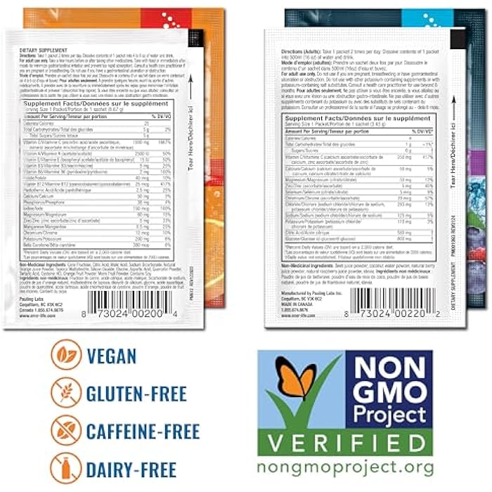 Ener-C باقة مشروبات Ener-C و Ener-IV - عبوات فيتامين للماء، عبوة مسحوق الكهارل، مزيج سائل للترطيب، معزز المناعة للبالغين، طاقة صحية، إعادة ترطيب منخفضة السكر للنساء والرجال - 42 عد - Image 2