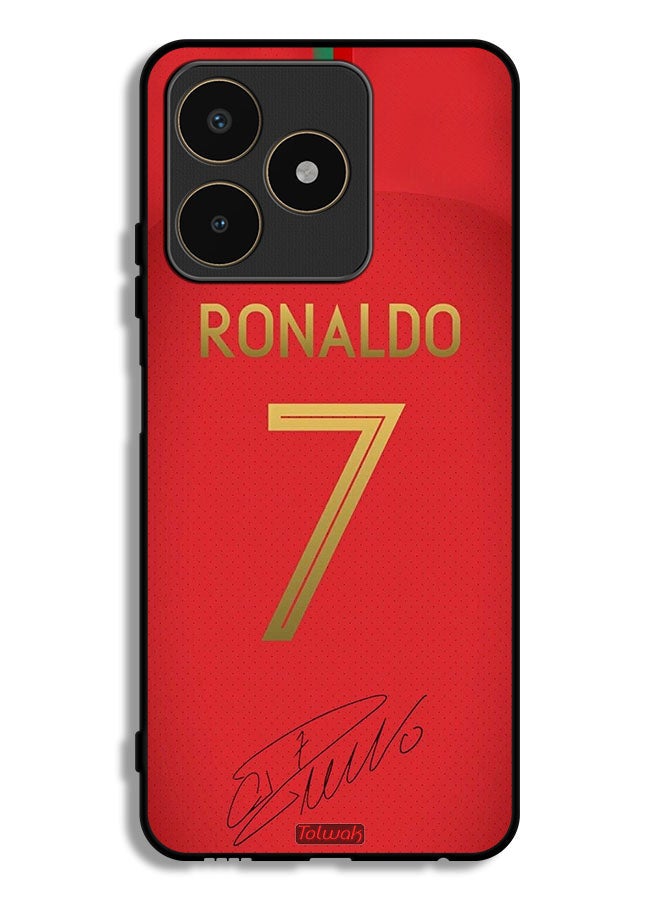 Tolwak غطاء حماية لجهاز Realme C53 كريستيانو 7 - Image 1