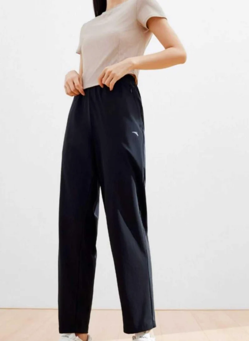 ANTA Regular Fit Workout Training Commute Knit Track Pants