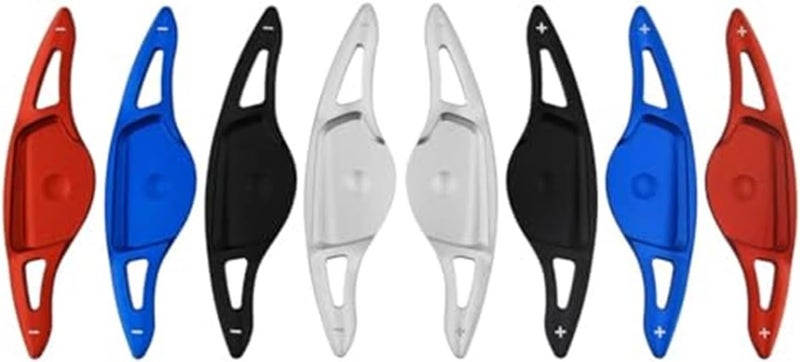 QASULER Blue Paddle Shifter Extensions for Hyundai Genesis G90 EQ900 - Image 4