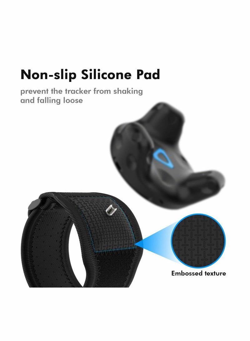 إكسسوارات أحزمة التتبع، أحزمة اليد/القدم القابلة للتعديل لتتبع الجسم بالكامل لجهاز HTC Vive Tracker (حزام تعقب واحد + حزامان للنخيل + حزامان للقدم) - Image 3