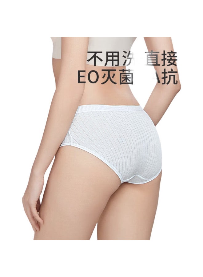 Briars Beianshi Disposable Women's Underwear, Pure Cotton, No-wash, Portable, Individually Packaged, Women's White - Image 3