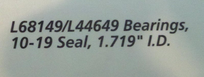 Redline Trailer Bearing Kit for #84 Spindle - Image 3