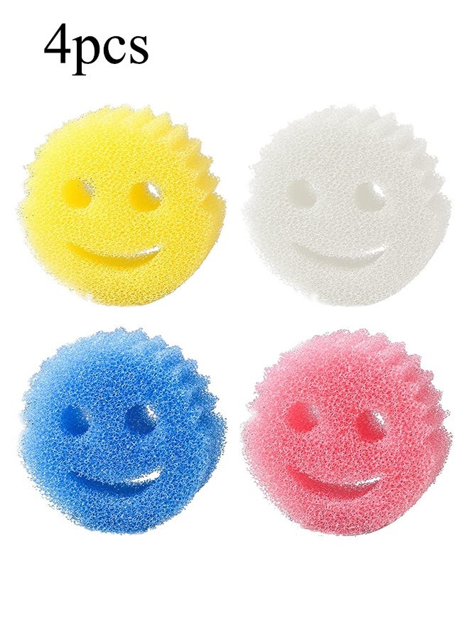 واي جيه ان الاسفنجة الخصوصية لغسل الاطباق وأواني المطبخ مثالية لتنظيف مختلف السطوح وتأتي في مجموعة من اربع قطع - Image 1