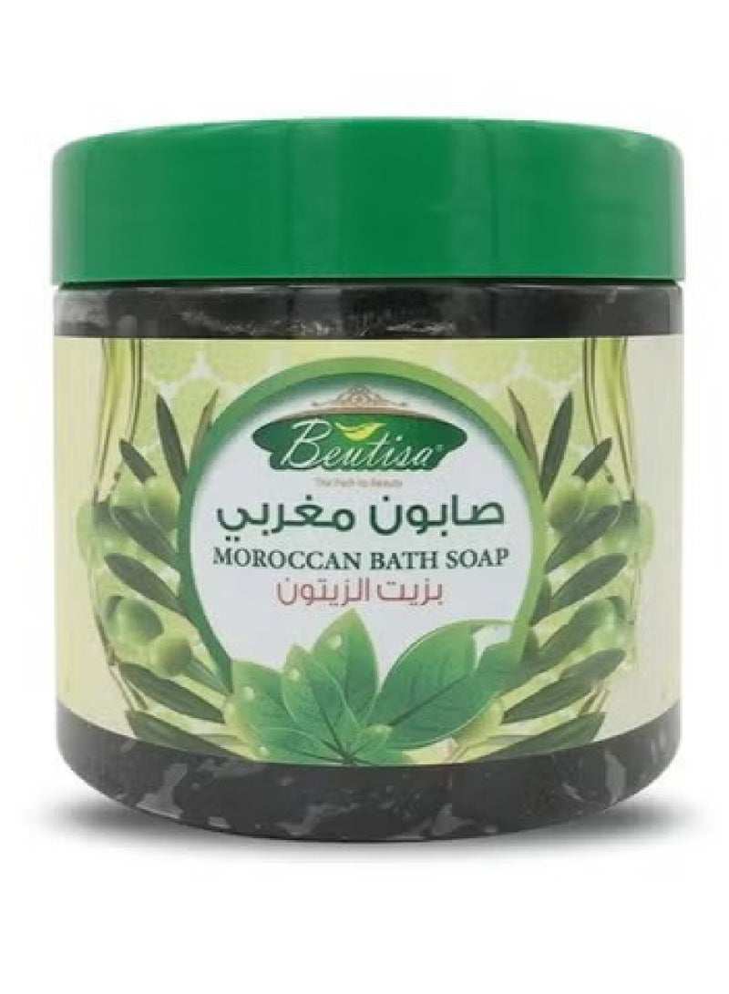 BEUTISA Moroccan Bath Soap With Olive Oil 500 g