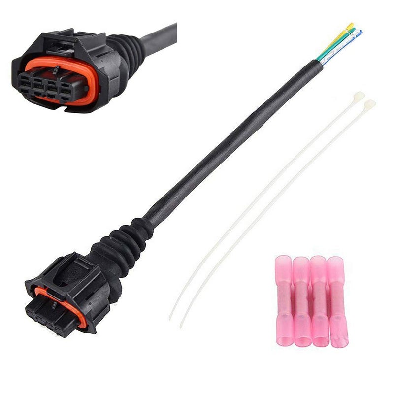 Temperature Air Presure Sensor TMap Wire Harness Repair Kit 4 Way Fit for Polaris 2875542 Scrambler RZR Sportsman Ranger 570 700 800 900 1000 850 XP Turbo EFI ACE 325 570 900