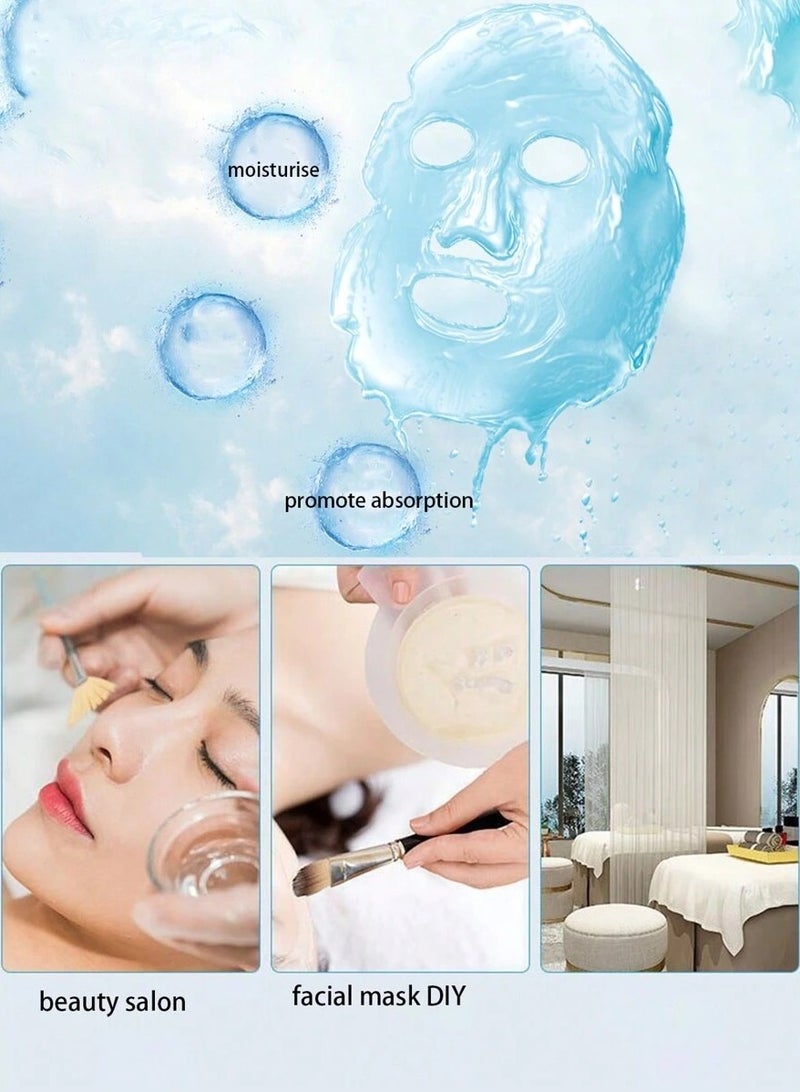 100pcs Disposable Clear Face Mask Transparent Skin Care Masks Thin Retain Skin Moisture - Image 5