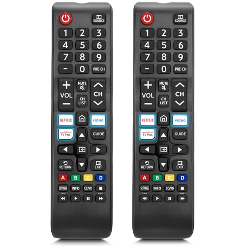 YOSUN (Pack of 2) for Samsung Smart TV Remote Control Universal Replacement Remote Compatible with Samsung Smart LCD LED HDTV 3D TVs BN59-01315J BN59-01315A BN59-01301A BN59-01199F BN59-01303A - Image 1