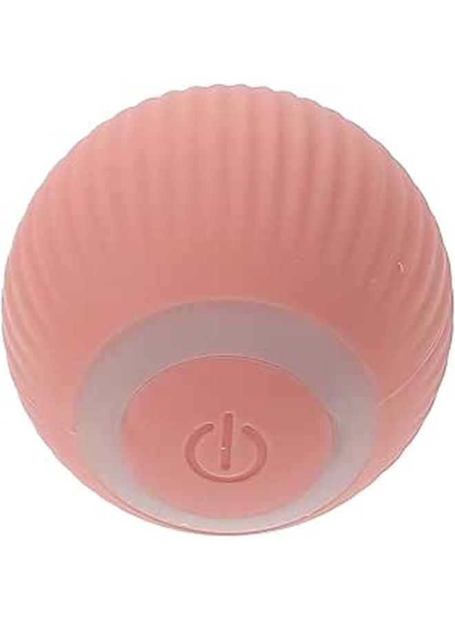 Interactive Smart Cat Ball Pink Chew Resistant Kitten Toy For Indoor Play And Dental Grinding - Image 1