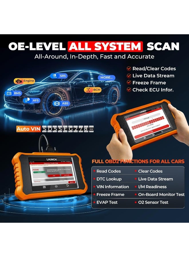 LAUNCH Creader Elite V2.0 for BMW OBD2 Scanner - Image 2