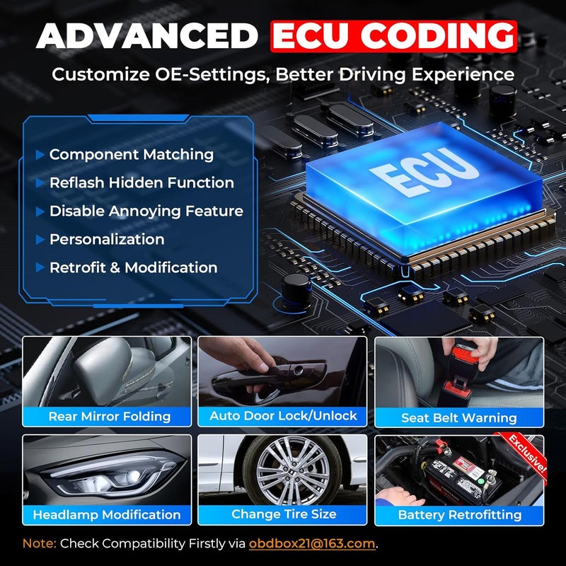 LAUNCH Creader Elite V2.0 for BMW OBD2 Scanner - Image 5