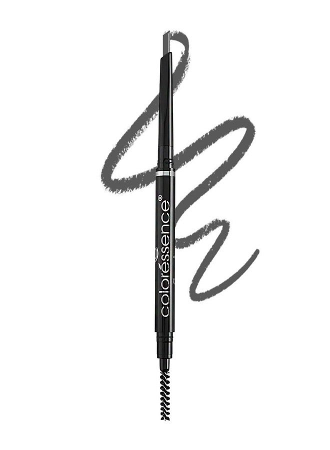 Coloressence 2-IN-1 Expert Eyebrow Pencil, Grey, 0.25gm | Brow Definer with Shaping Spoolie | Long Lasting | Matte Finish - Image 1