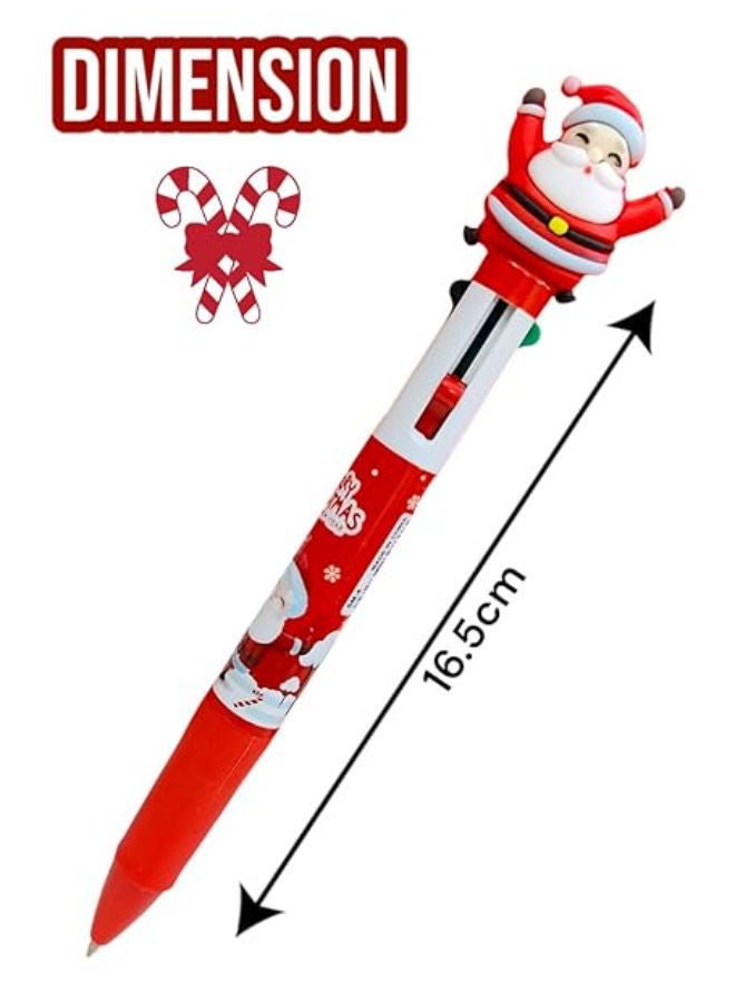 4-in-1 Ball Point Pens for Kids Christmas Gifts(6 pieces - s) - Image 4