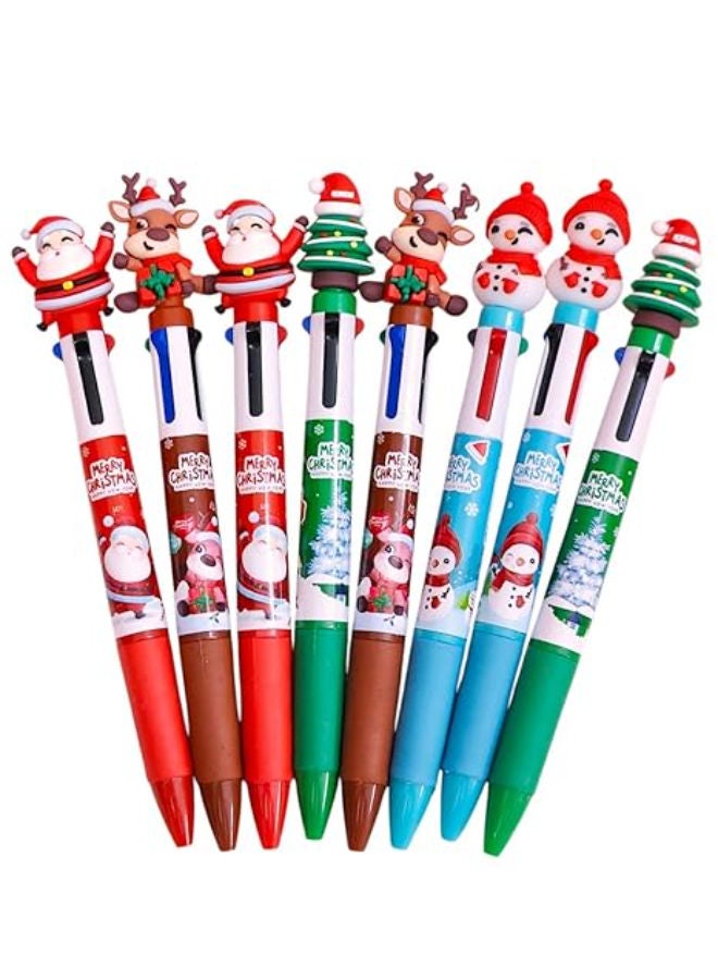 4-in-1 Ball Point Pens for Kids Christmas Gifts(6 pieces - s) - Image 2