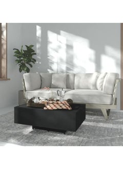 vidaXL Coffee Table Black 85x55x31 cm Engineered Wood - pzsku/Z6F60275E17C50F01B097Z/45/_/1695906111/6f681dfe-73aa-43ed-88ce-a9ddfbafbd53