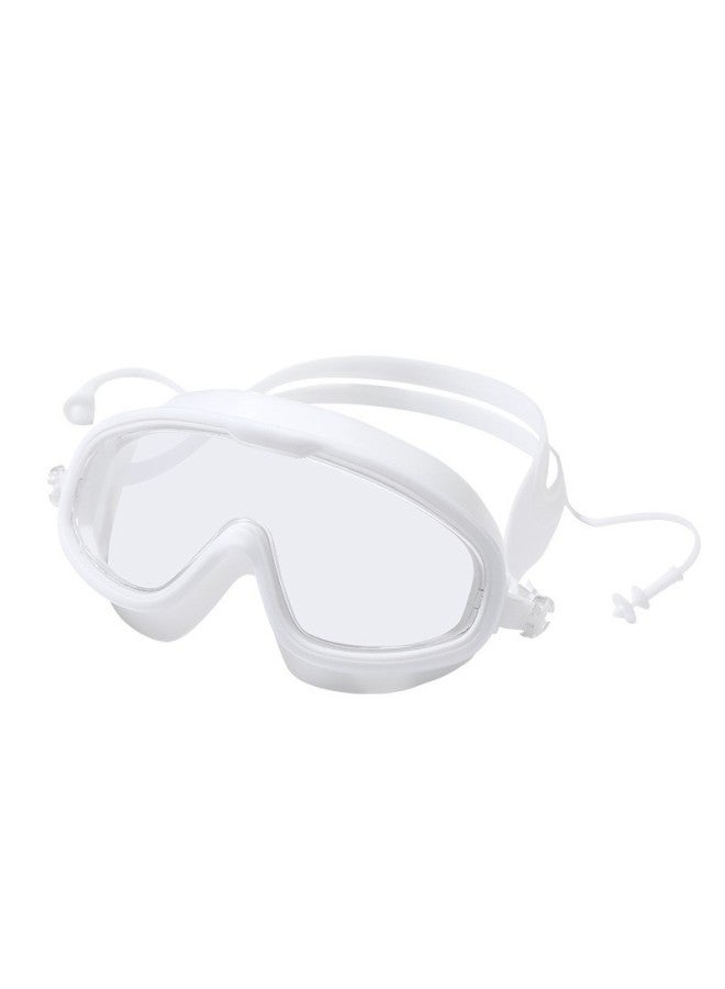 Kids Swimming Goggles Soft Silicone Cute Cartoon Animal Waterproof HD Boys And Girls Swimming Goggles Factory-Color:(boxed Hd Lenses) Swimming Goggles 650 White - Image 1