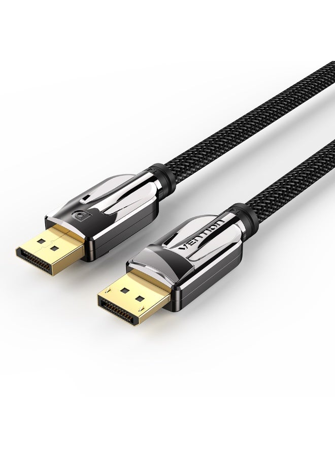 VENTION DP Male to Male Cable Black Model - Image 1