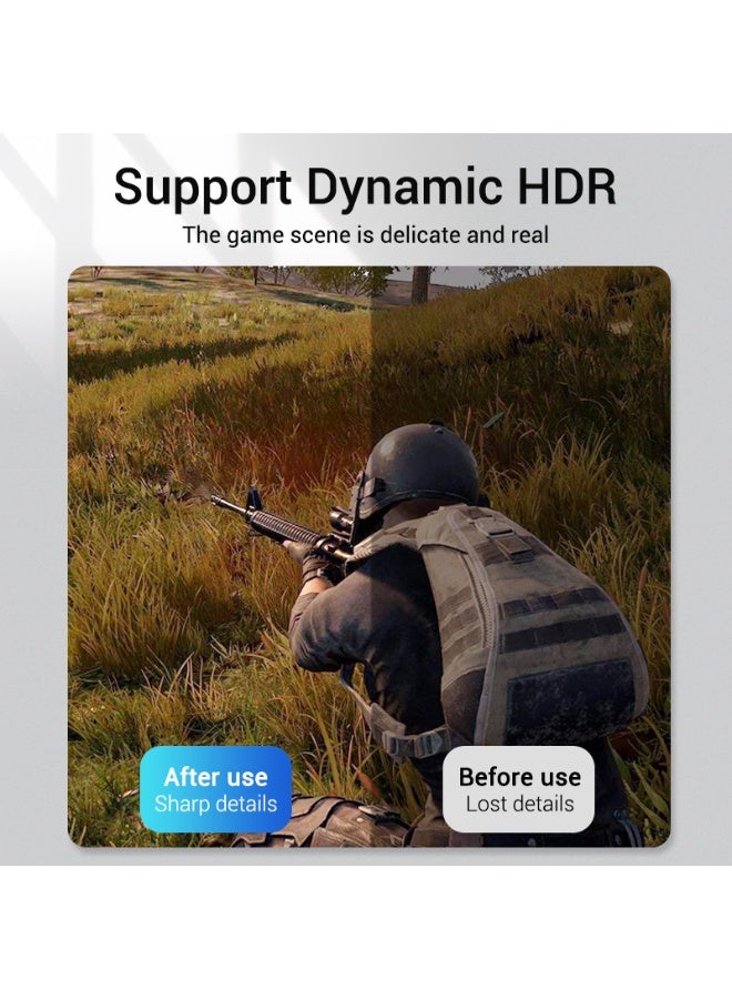 VENTION DP Male to Male Cable Black Model - Image 5