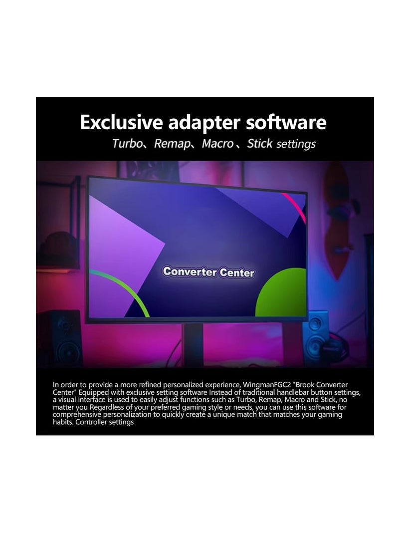 Brook Wingman FGC 2 Native PS5 Converter for PS5/PS4/XBox Series - Image 5