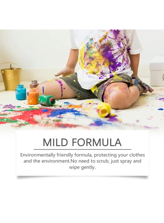 بخاخ مزيل بقع الملابس، فعال على بقع الزيت/العرق/الطعام، تركيبة خفيفة سريعة الذوبان، آمن على جميع الأقمشة، محلول تنظيف يومي موثوق. - Image 3