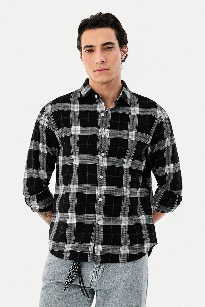 سنيتش Checks Regular Fit Shirt