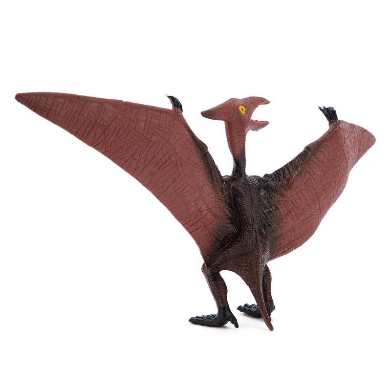 Zappi Co Childrens Pterodactyl black/purple Dinosaur Figure Toy (25.5cm Length) Realistic Detailed Dino Collection for Kids - Action Figures for Playtime Fun & Learning - Image 2